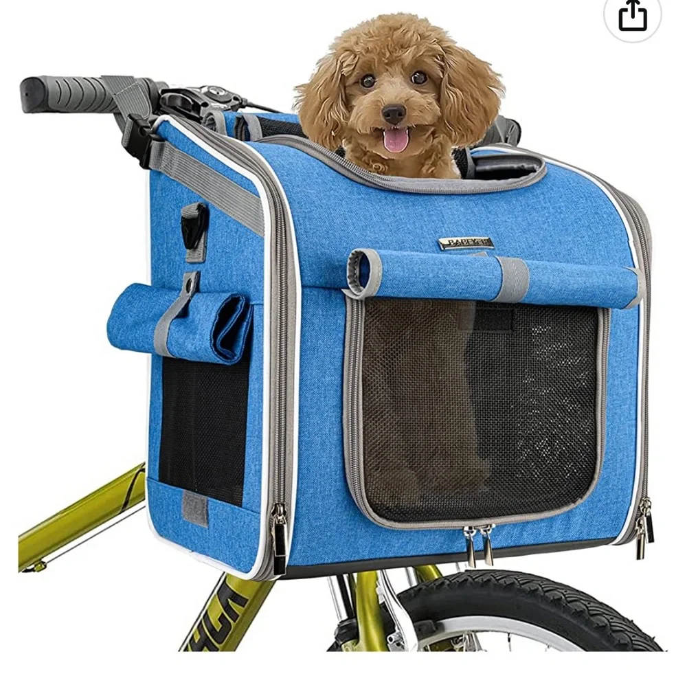Babeyer Dog or Cat backpack and Bike Basket